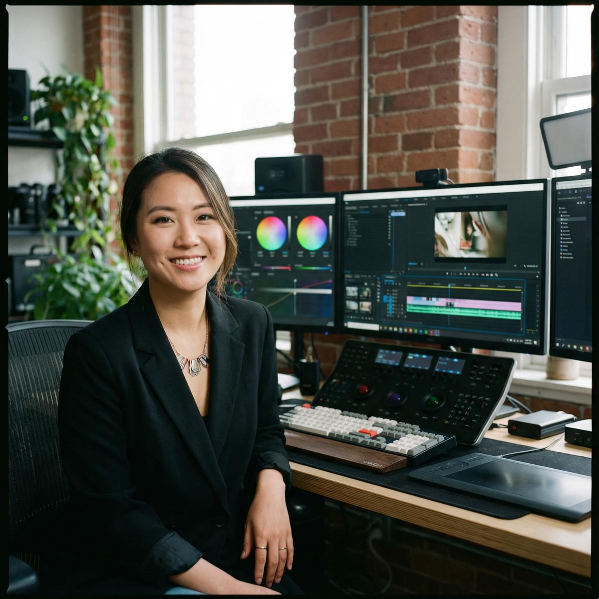 福利姬剪辑师李婷